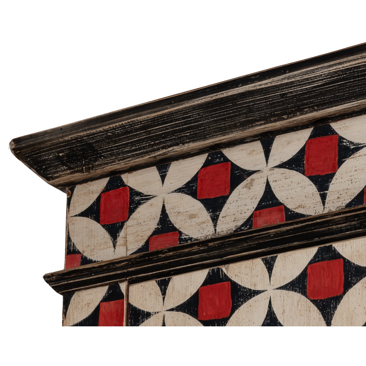Marrakesh Painted Cabinet - detail view