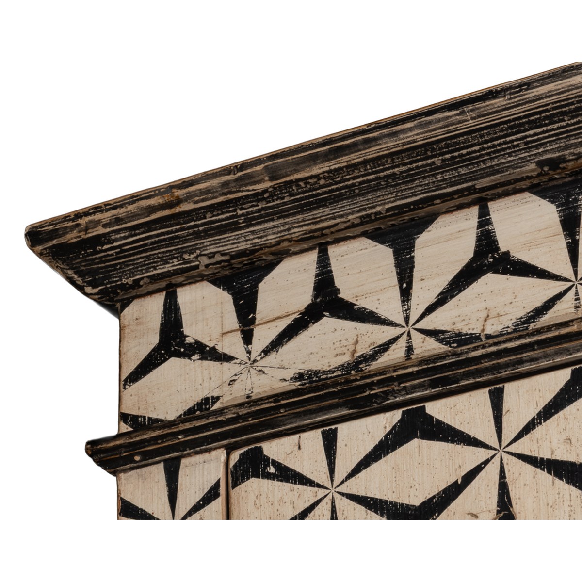 Marrakesh Painted Cabinet - detail view