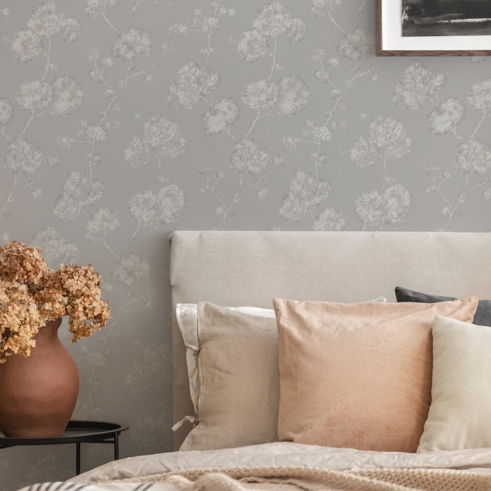 Sun-Bleached Floral Peel And Stick Wallpaper-Tempaper & Co.-Tempaper-SB15203-DecorMidnight-12-France and Son