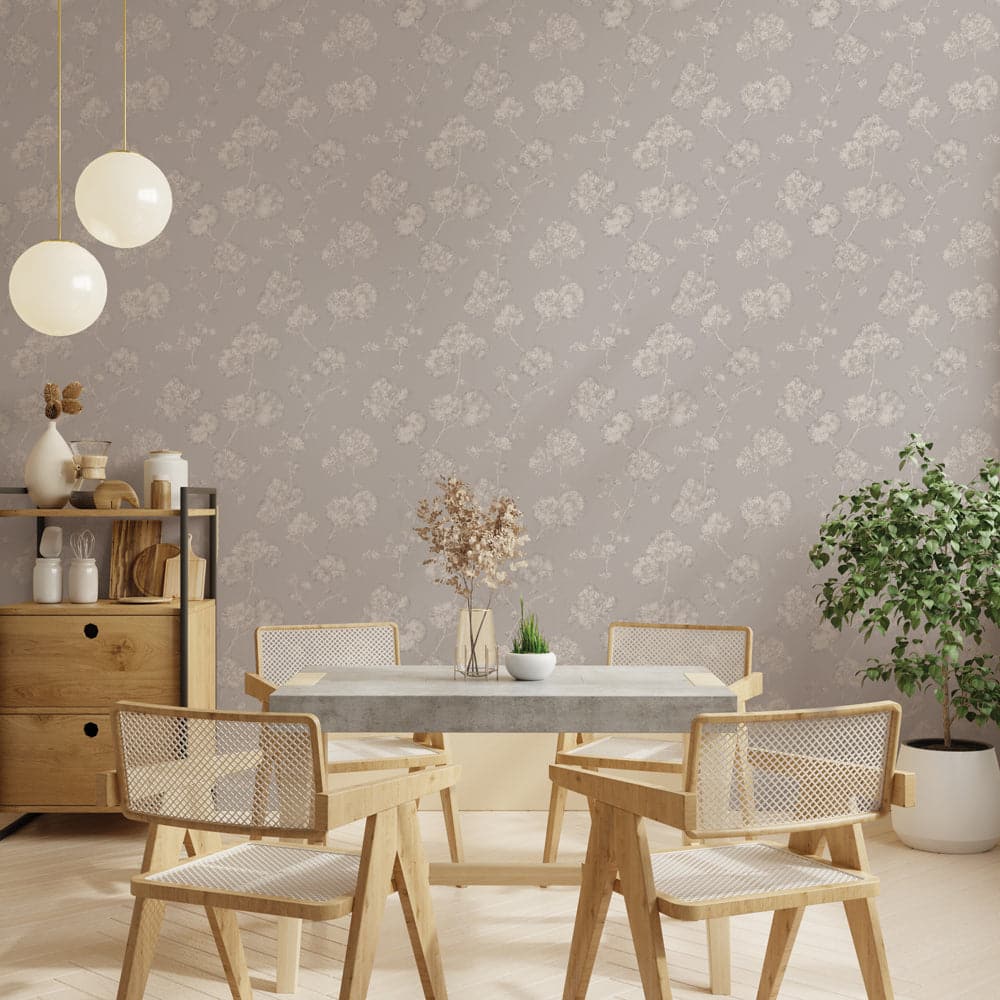 Sun-Bleached Floral Peel And Stick Wallpaper-Tempaper & Co.-Tempaper-SB15203-DecorMidnight-11-France and Son