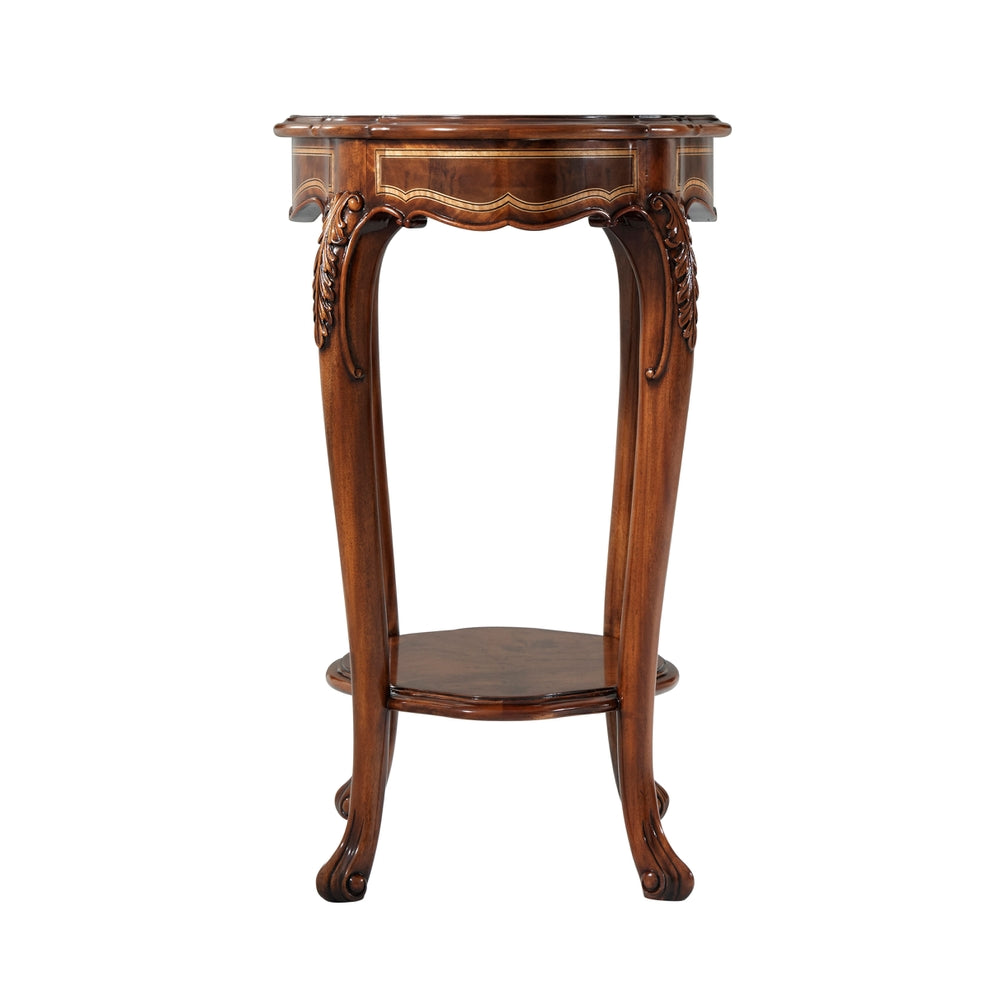 Oval Millard Accent Table-Theodore Alexander-THEO-SC50010-Side Tables-4-France and Son