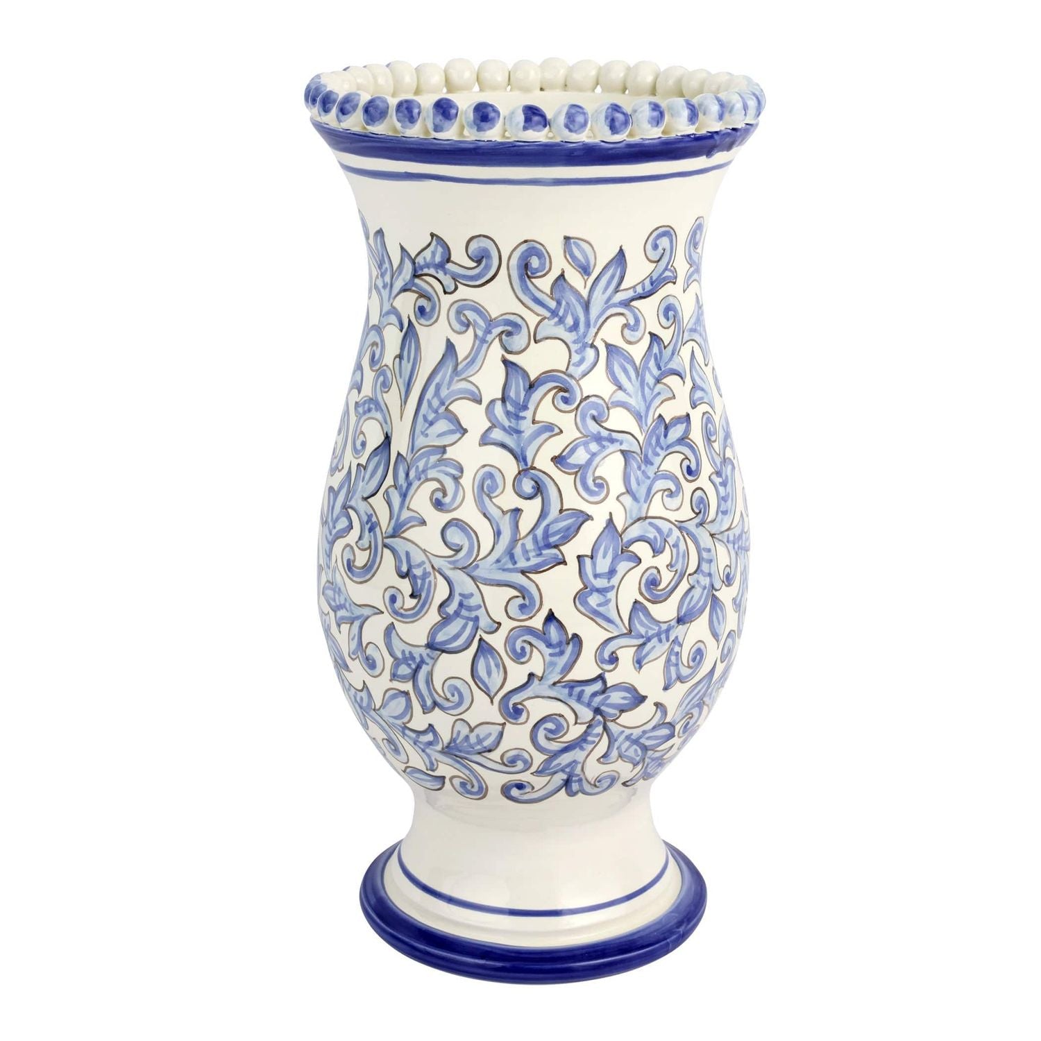 Scorrimento Blu Vase