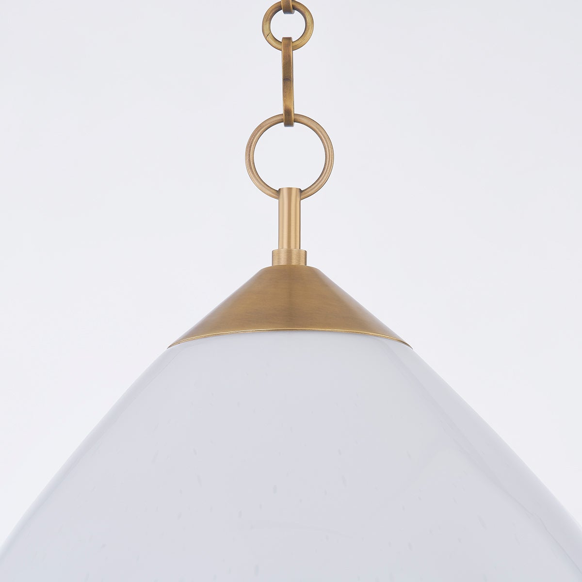 Semilla Pendant - Vintage Brass 14in