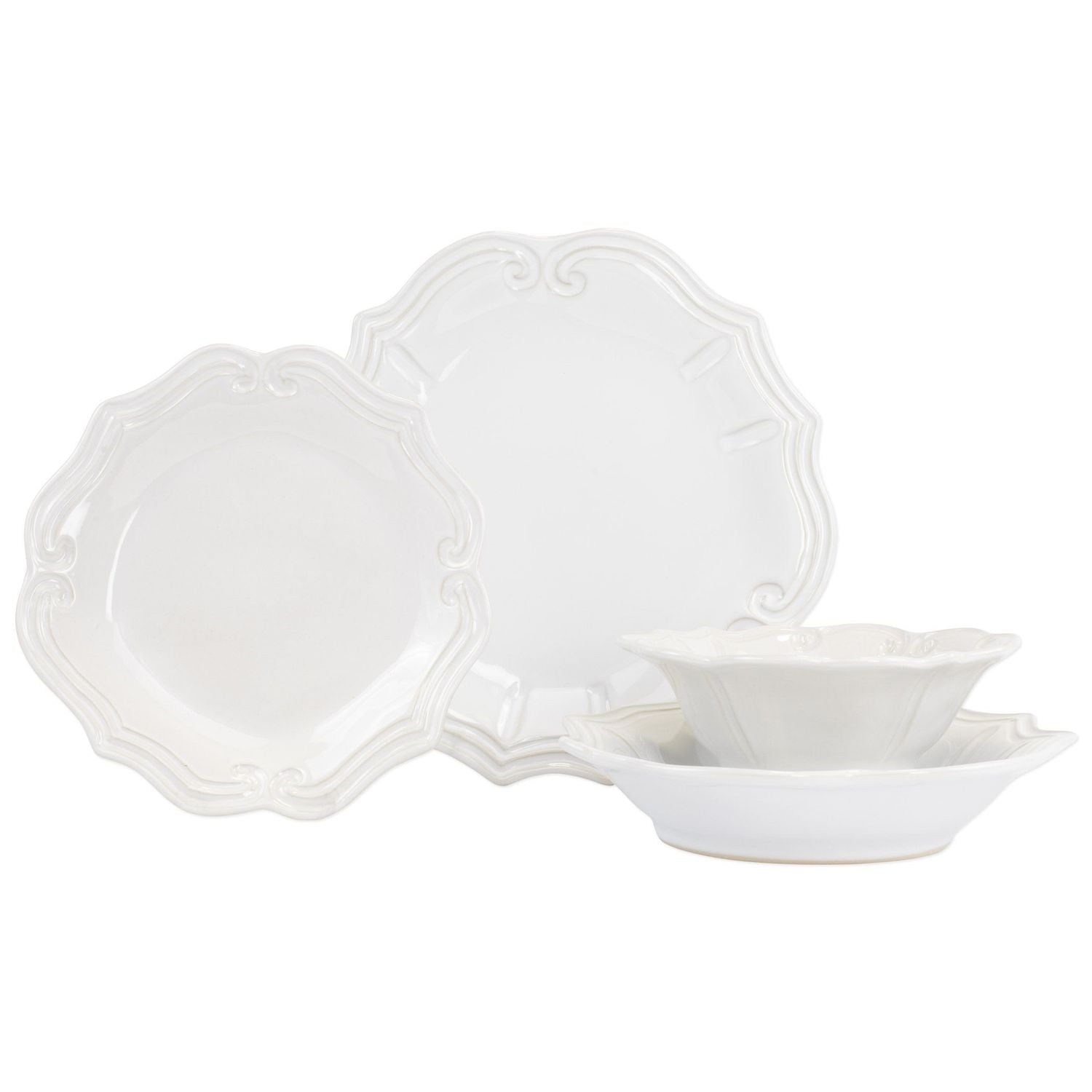 Incanto Stone White Place Setting