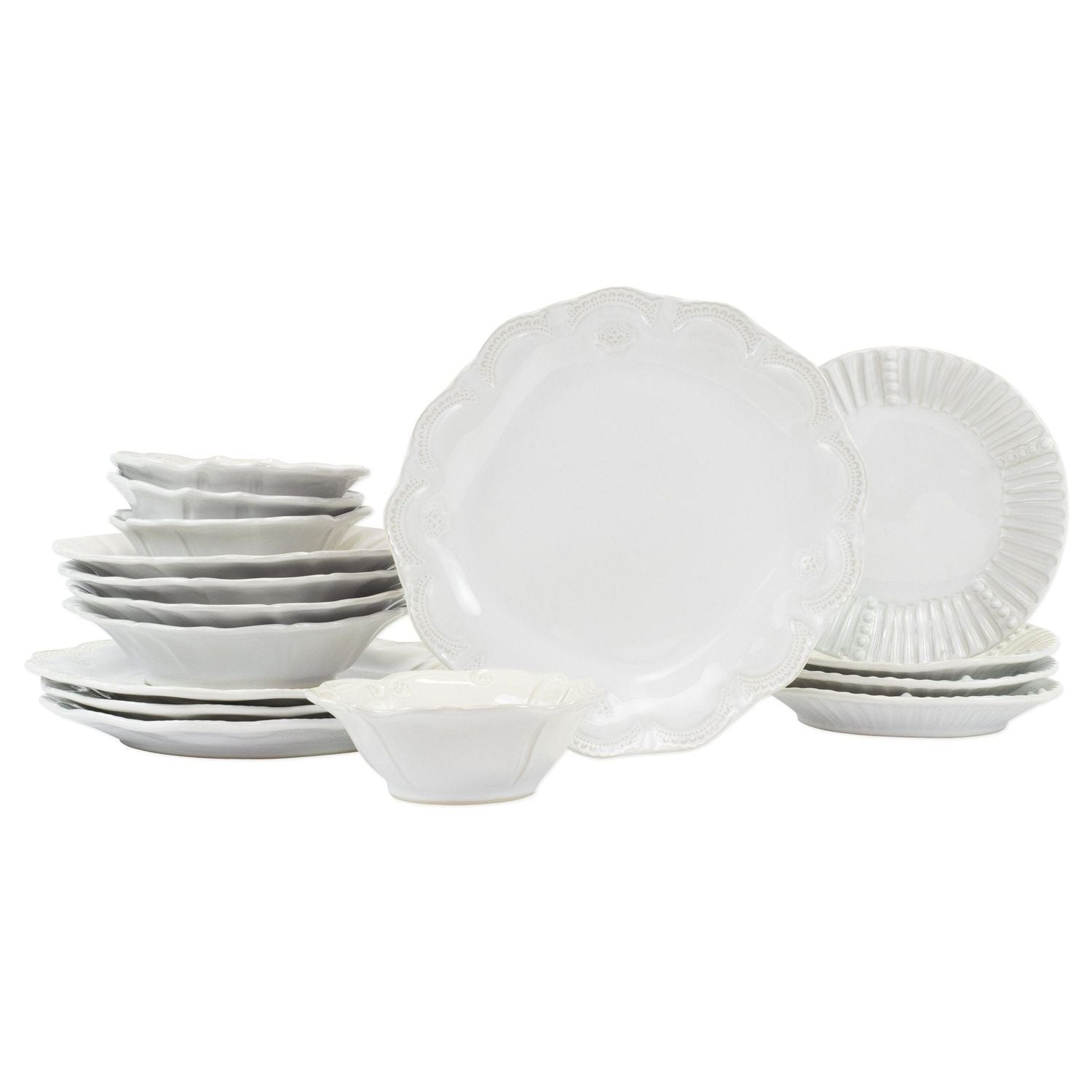 Incanto Stone White Place Setting