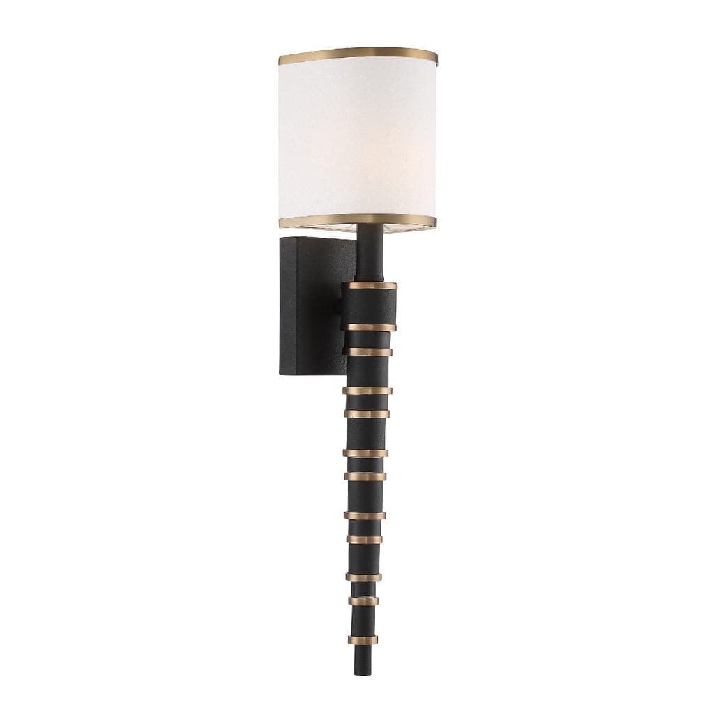 Sloane 1 Light Wall Sconce-Crystorama Lighting Company-CRYSTO-SLO-A3601-VG-BF-Wall Lighting-3-France and Son