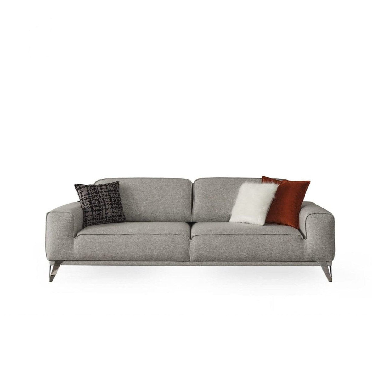 Bursa Sofa Bed-Whiteline Modern Living-WHITELINE-SO1755F-DGRY-SofasDark Grey-4-France and Son