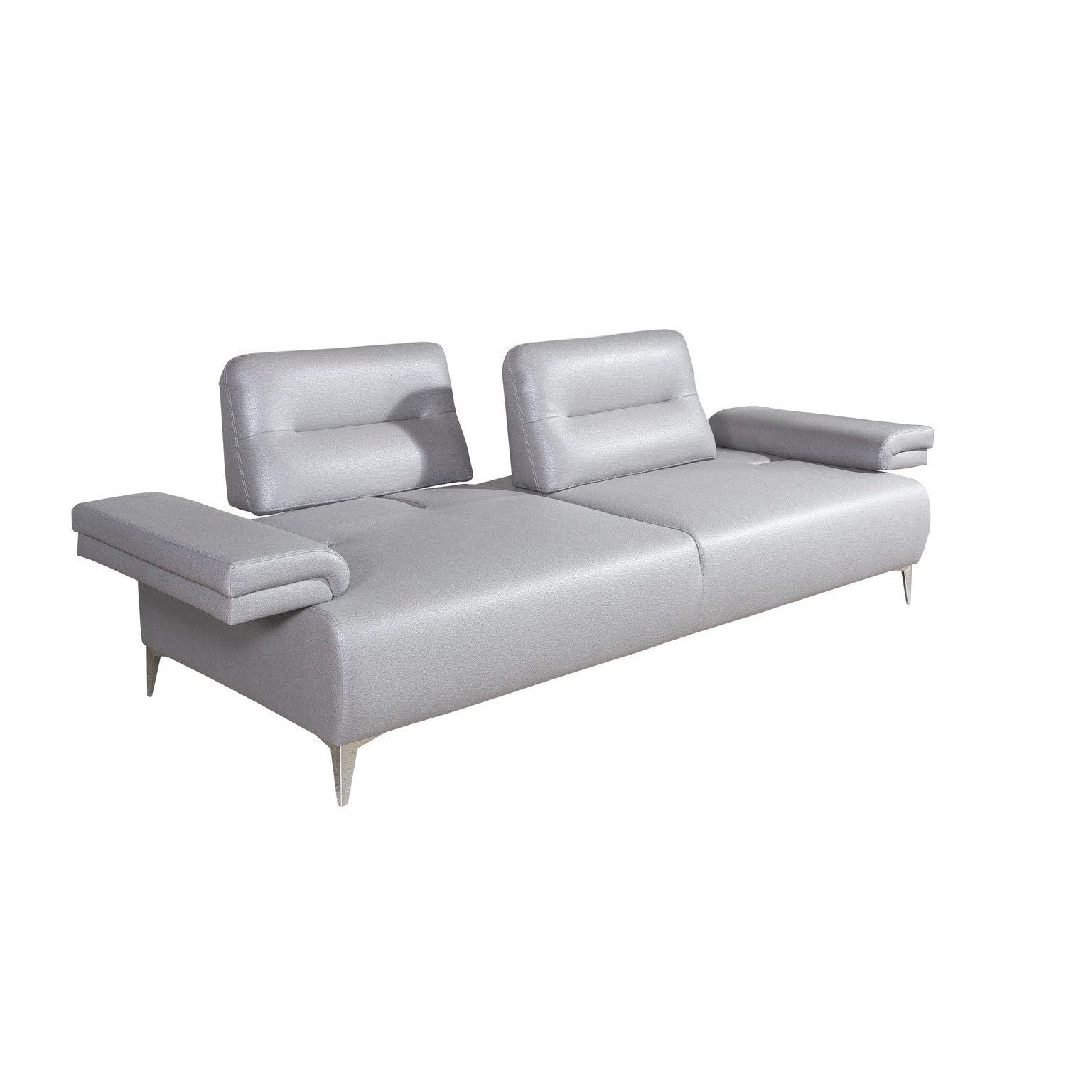 Ruslan Sofa-Whiteline Modern Living-WHITELINE-SO1759-LGRY-Sofas-1-France and Son