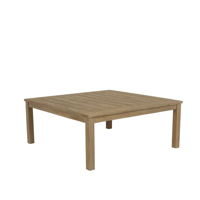 Coastal Teak 48” Square Coffee Table-Sunset West-SUNSET-5501-SQCT-Coffee Tables-2-France and Son