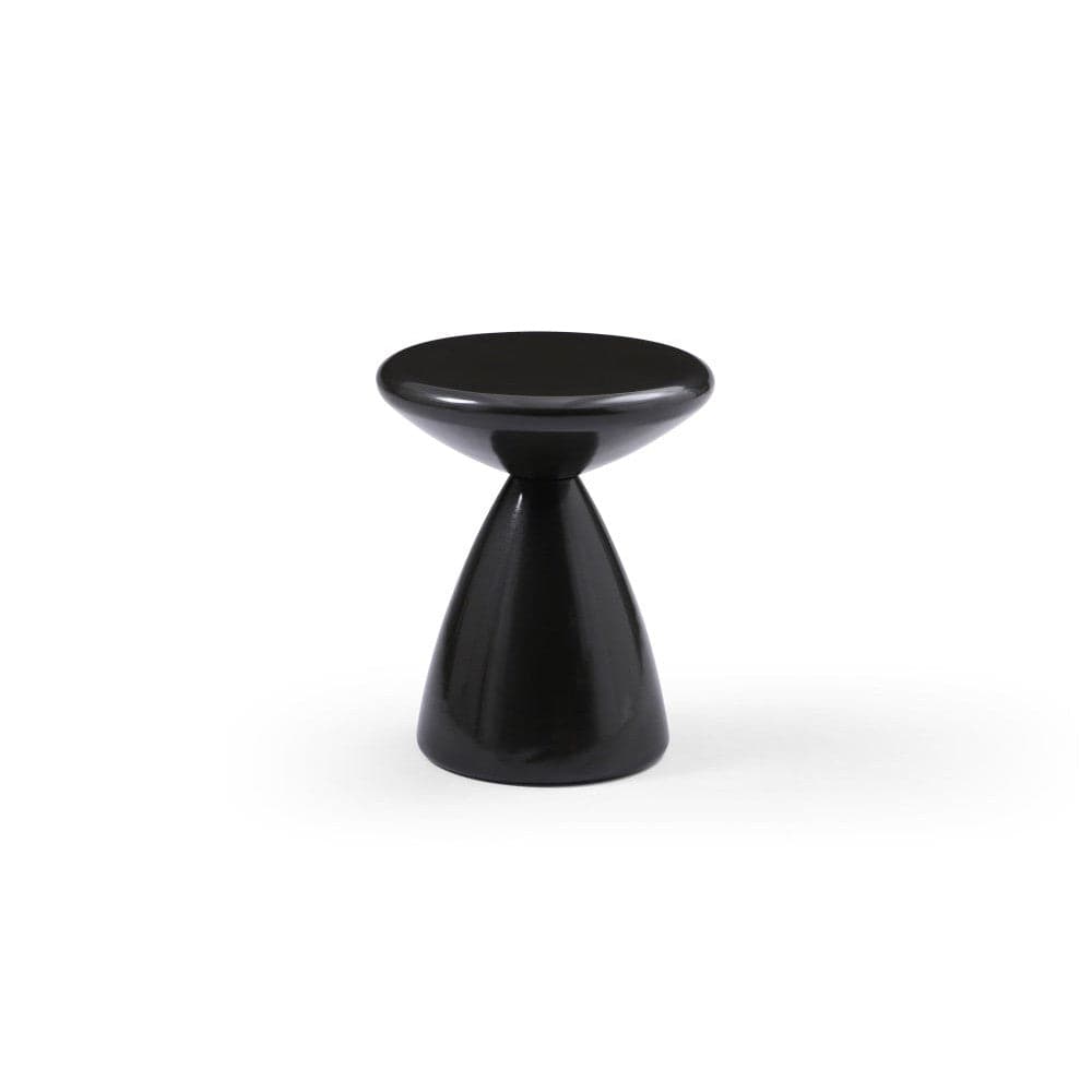 Ayla Side Table-Whiteline Modern Living-WHITELINE-ST1875-BLK-Side TablesBlack-5-France and Son