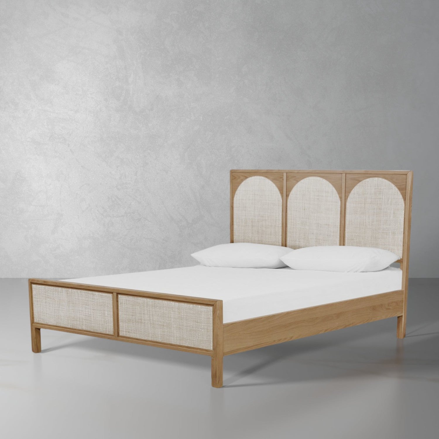 Allegra Bed-Four Hands-STOCKR-FH-109713-001-BedsQueen-1-France and Son