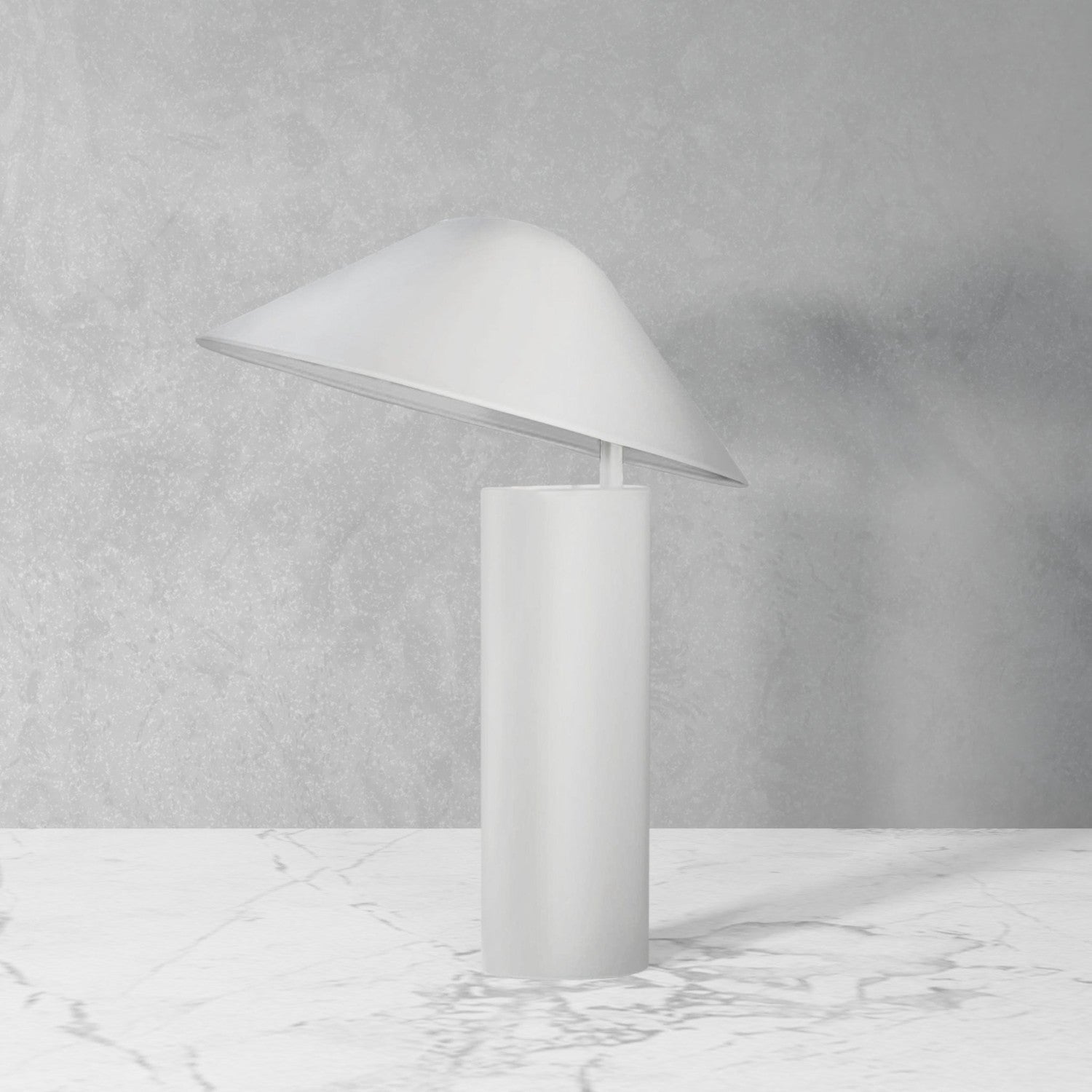 Damo Table Simple Lamp-Seed Design-SEED-SQ-339MDRS-WH-Table LampsWhite-1-France and Son