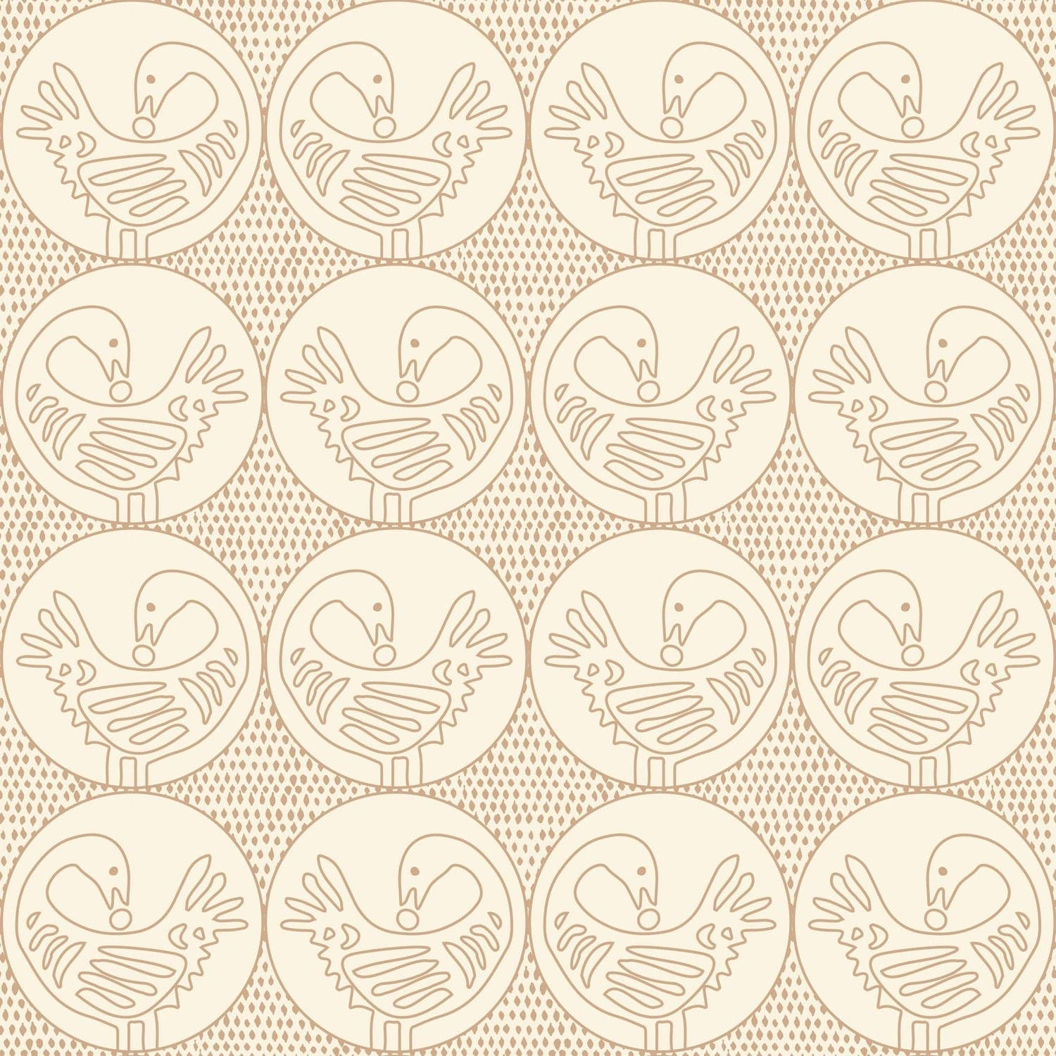 Sankofa Wallpaper-Mitchell Black-MITCHB-WCFM7-CL-PM-10-Wall DecorPatterns Clay Linen-Premium Matte Paper-6-France and Son