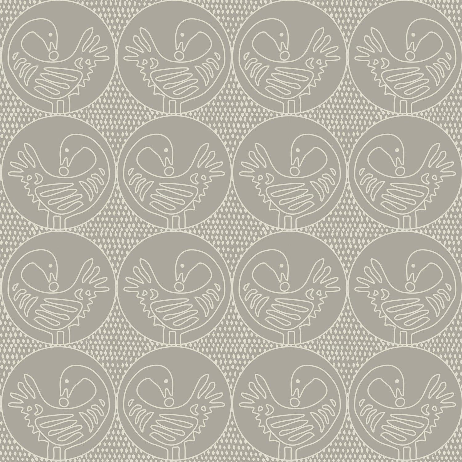 Sankofa Wallpaper-Mitchell Black-MITCHB-WCFM7-SC-PM-10-Wall DecorPatterns Stucco-Premium Matte Paper-7-France and Son