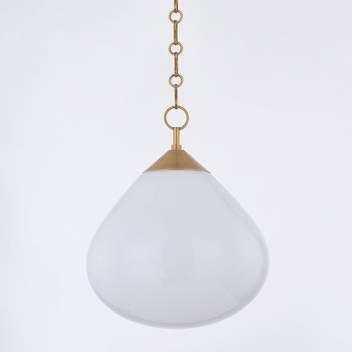 Semilla Pendant - Vintage Brass 14in