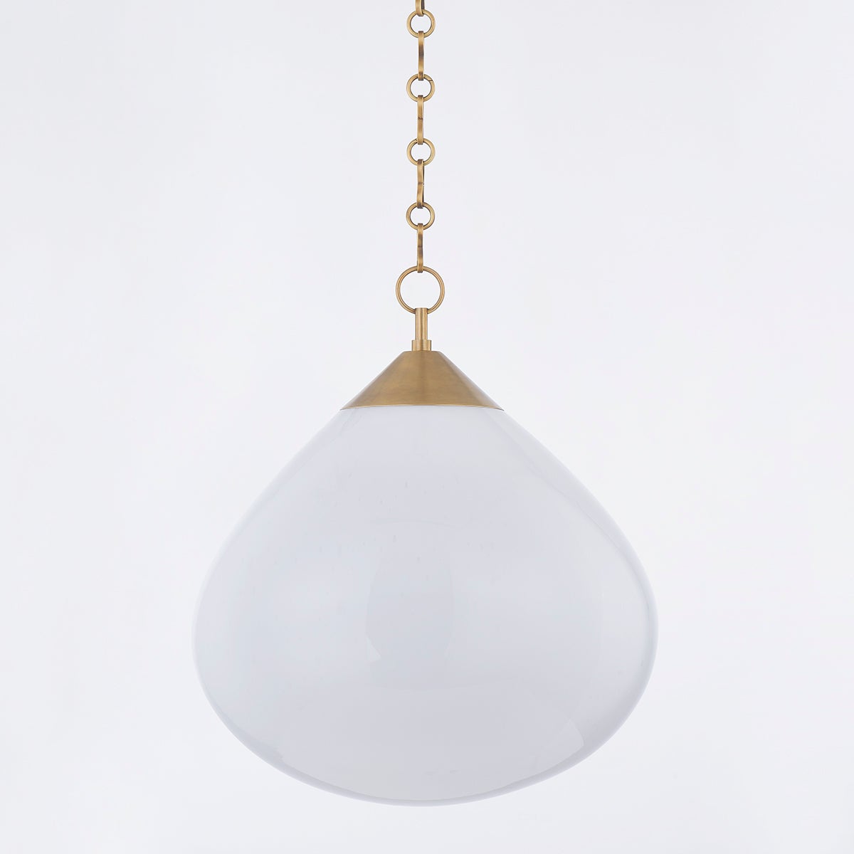 Semilla Pendant - Vintage Brass 18in