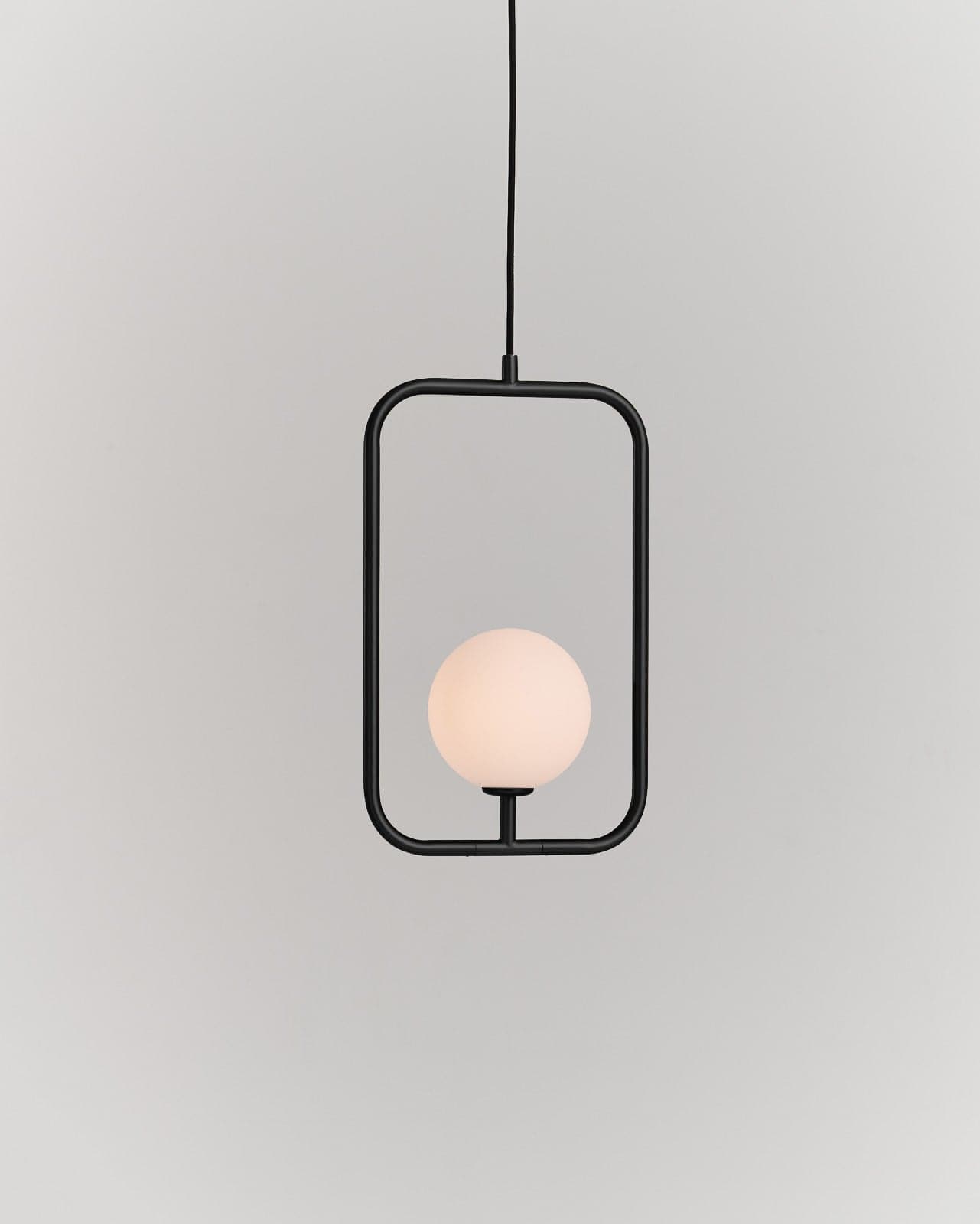 Sircle 1 Light Pendant-Seed Design-SEED-SG-140PV-BLK-PendantsLarge-Black-3-France and Son