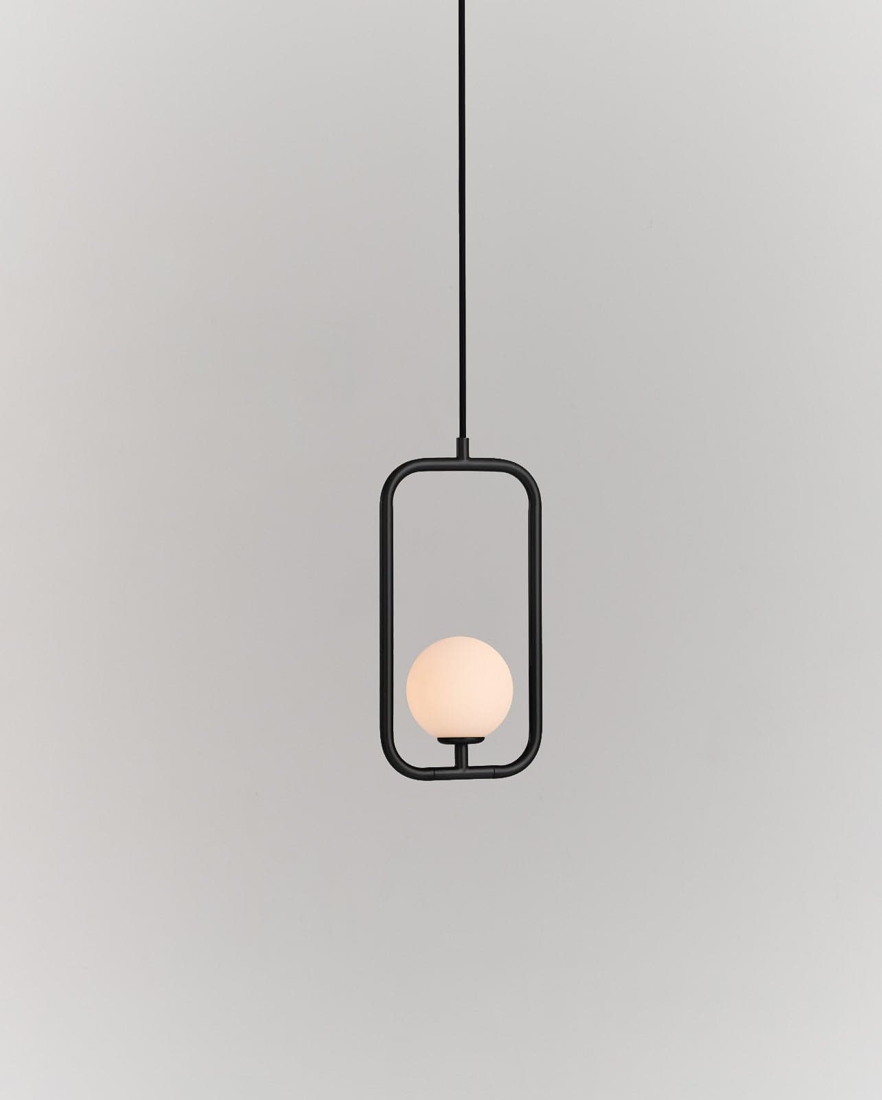 Sircle 1 Light Pendant-Seed Design-SEED-SG-100PV-BLK-PendantsSmall-Black-4-France and Son