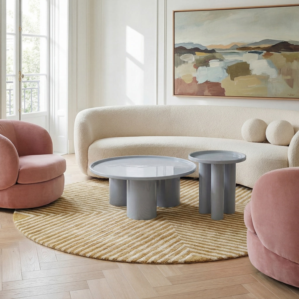 Sofia Enamel End Table