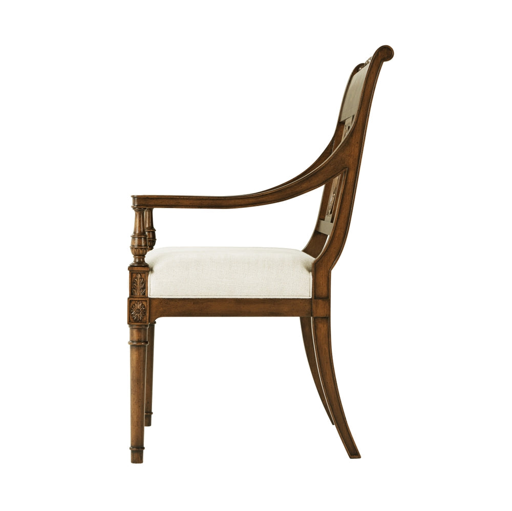 The Iven Dining Armchair - Set of 2-Theodore Alexander-THEO-TA41001.1BHF-Dining Chairs-3-France and Son