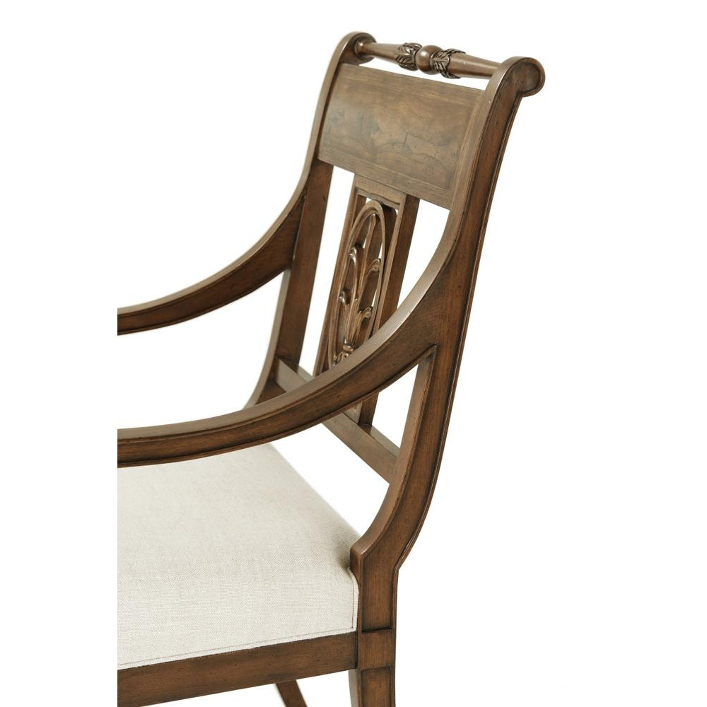 The Iven Dining Armchair - Set of 2-Theodore Alexander-THEO-TA41001.1BHF-Dining Chairs-4-France and Son