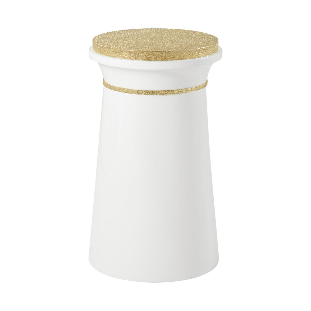Judith Leiber Round Accent Table 14in