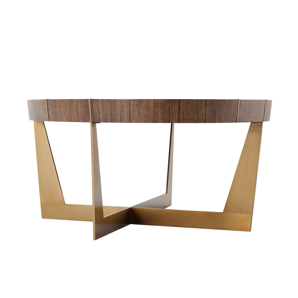 Calais Oval Cocktail Table-Theodore Alexander-THEO-TA51008-Coffee Tables-4-France and Son