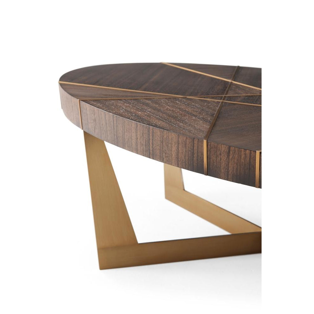 Calais Oval Cocktail Table-Theodore Alexander-THEO-TA51008-Coffee Tables-5-France and Son