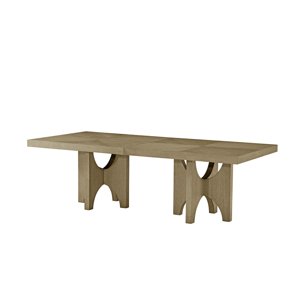 Catalina Extending Dining Table-Theodore Alexander-THEO-TA54024.C306-Dining TablesDune-4-France and Son