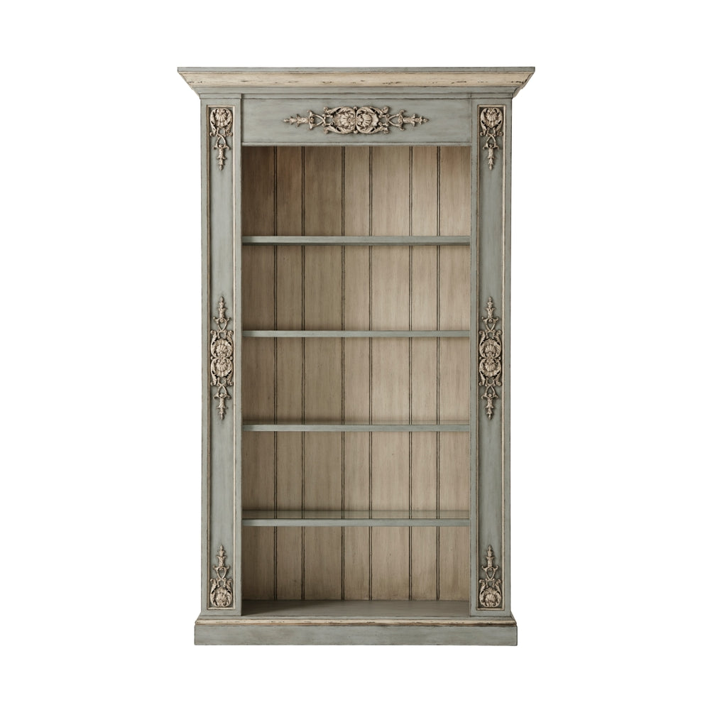 The Landry Bookcase-Theodore Alexander-THEO-TA63001.C148-Bookcases & CabinetsBoden Finish with White Tipping-5-France and Son