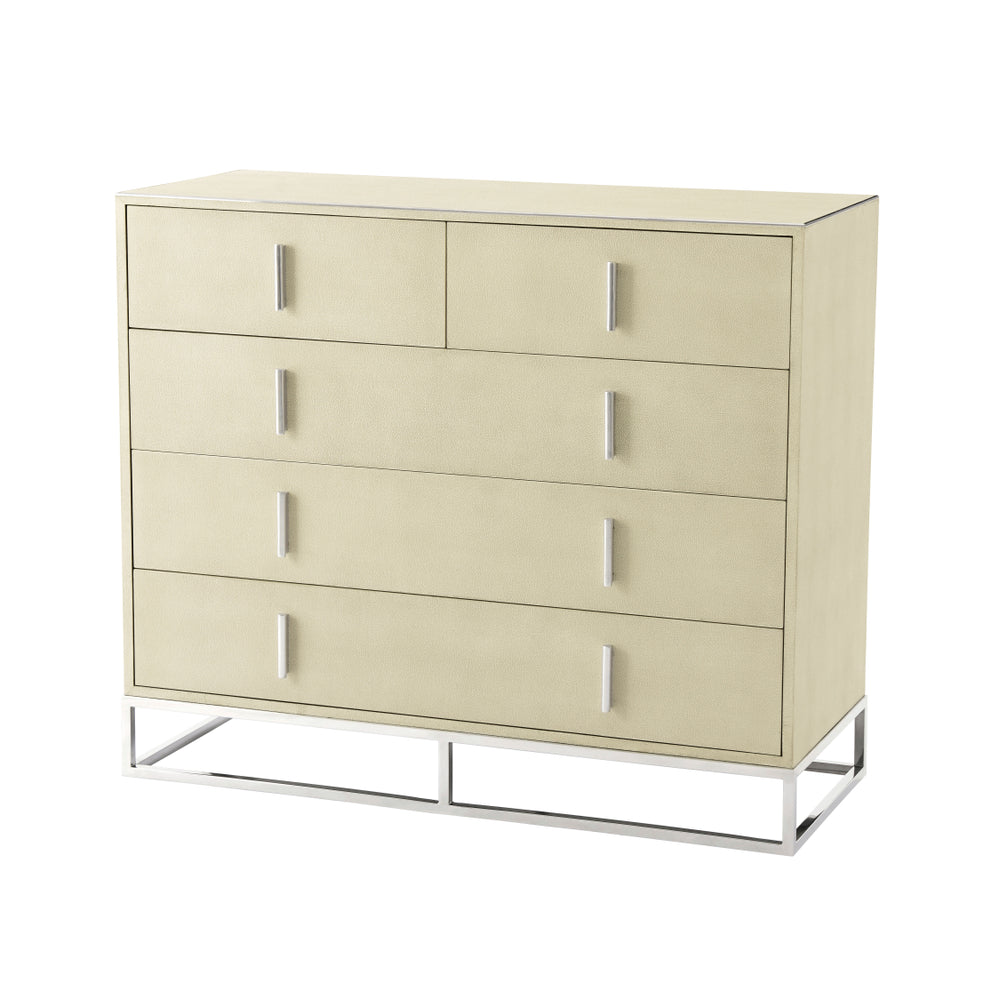 Blain Chest of Drawers-Theodore Alexander-STOCKR-THEO-TAS60012.C095-DressersOvercast-2-France and Son