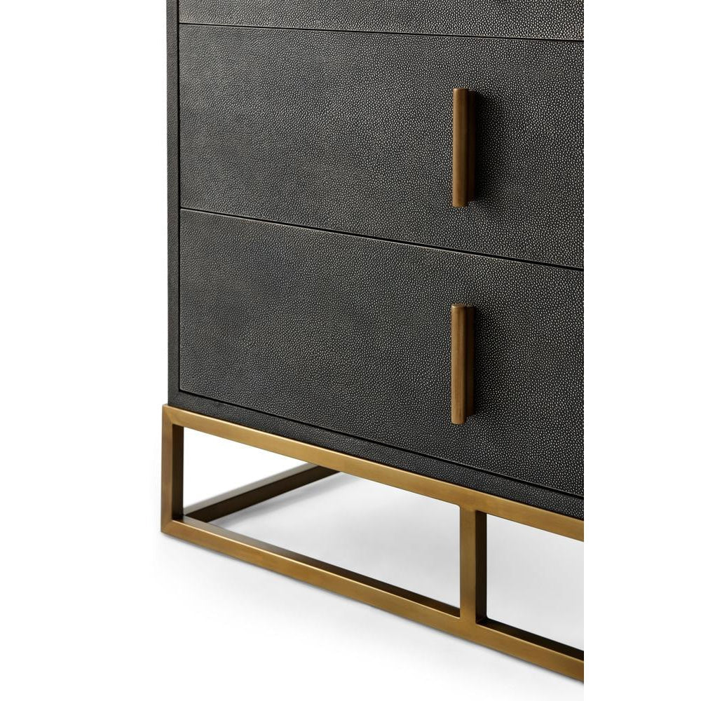 Blain Tall Boy Chest of Drawers-Theodore Alexander-THEO-TAS60013.C095-DressersOvercast-9-France and Son