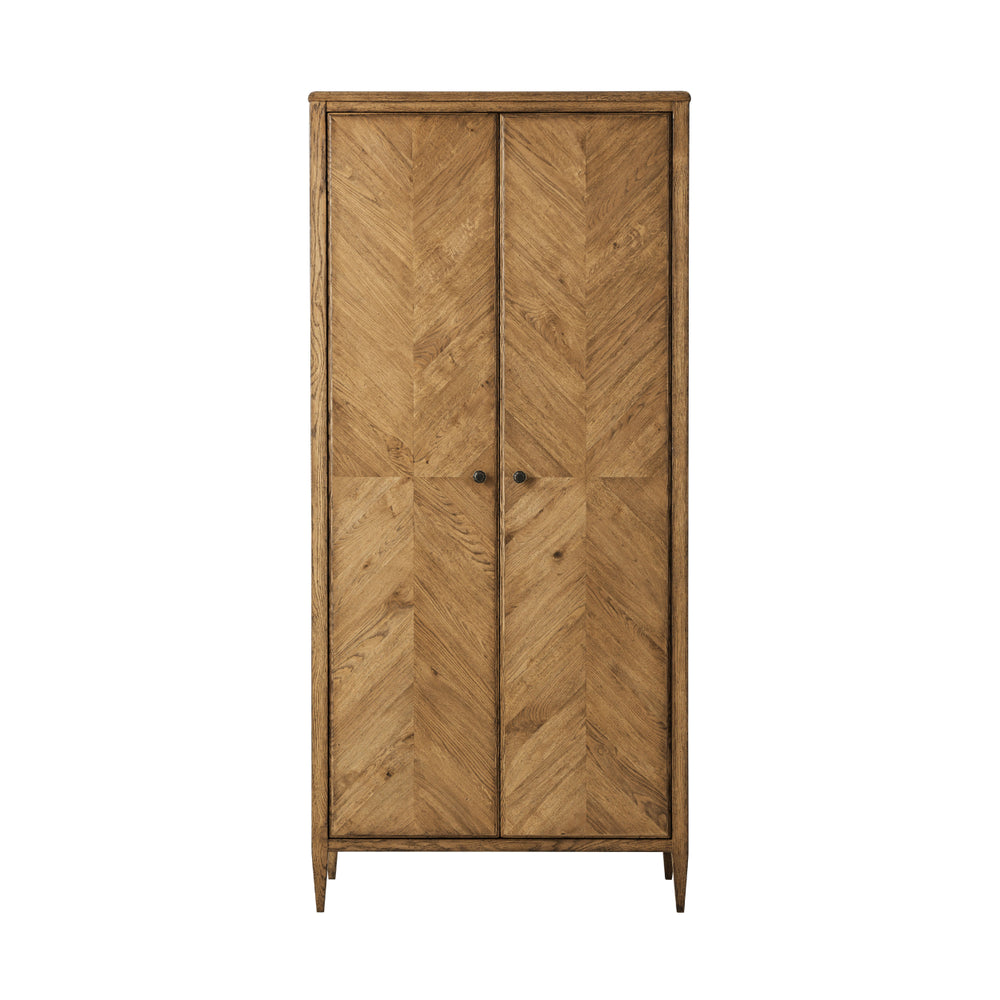 Nova Wardrobe-Theodore Alexander-STOCKR-THEO-TAS61044.C253-Bookcases & CabinetsLight Brown-1-France and Son