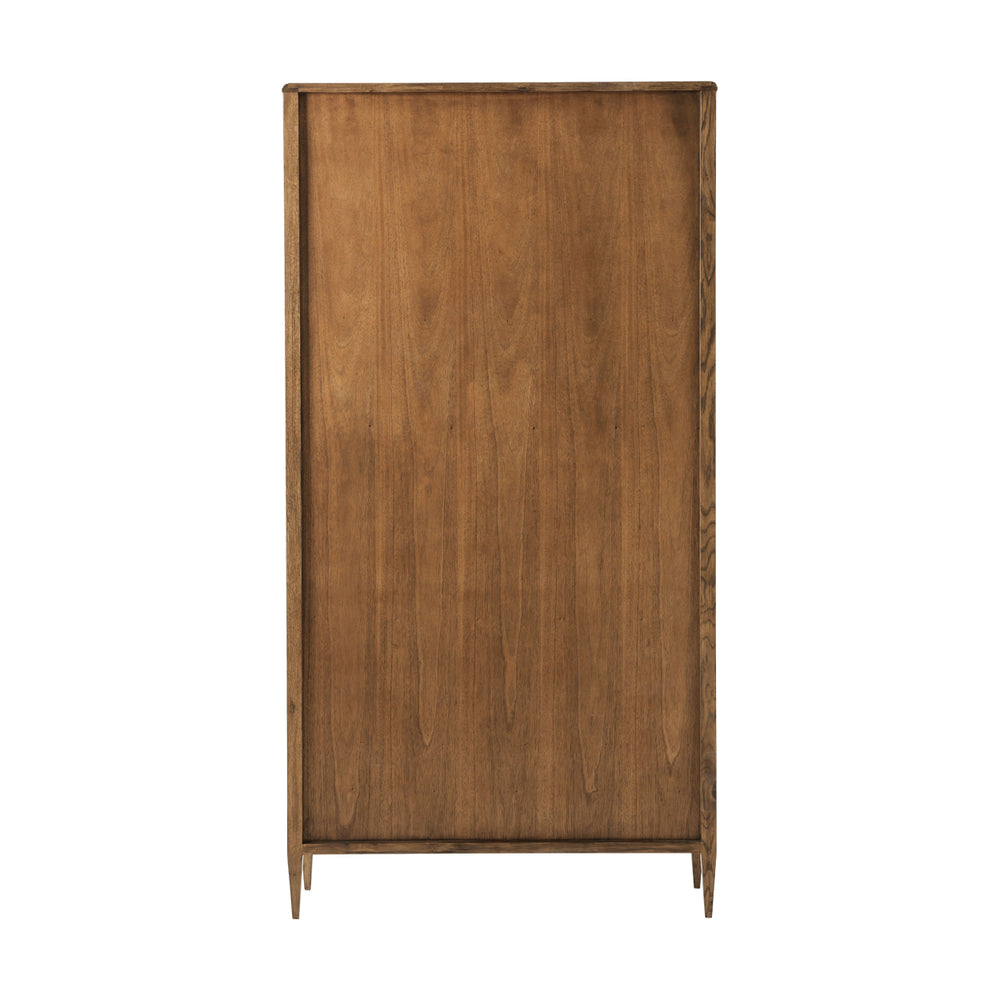 Nova Open Bookcase-Theodore Alexander-THEO-TAS63010.C253-Bookcases & CabinetsLight Brown-5-France and Son