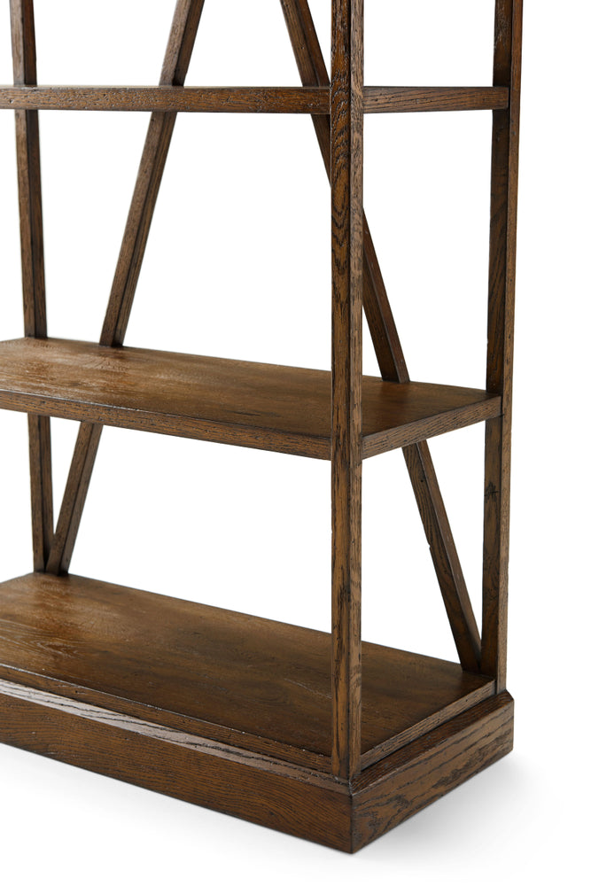 Nova Etagere-Theodore Alexander-THEO-TAS63011.C254-Bookcases & CabinetsDark Brown-5-France and Son