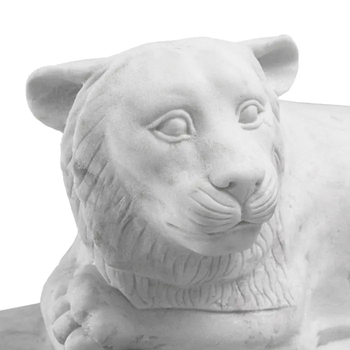Object Reclining Lion marble