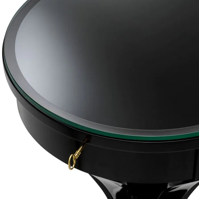 Side Table Aswan piano black