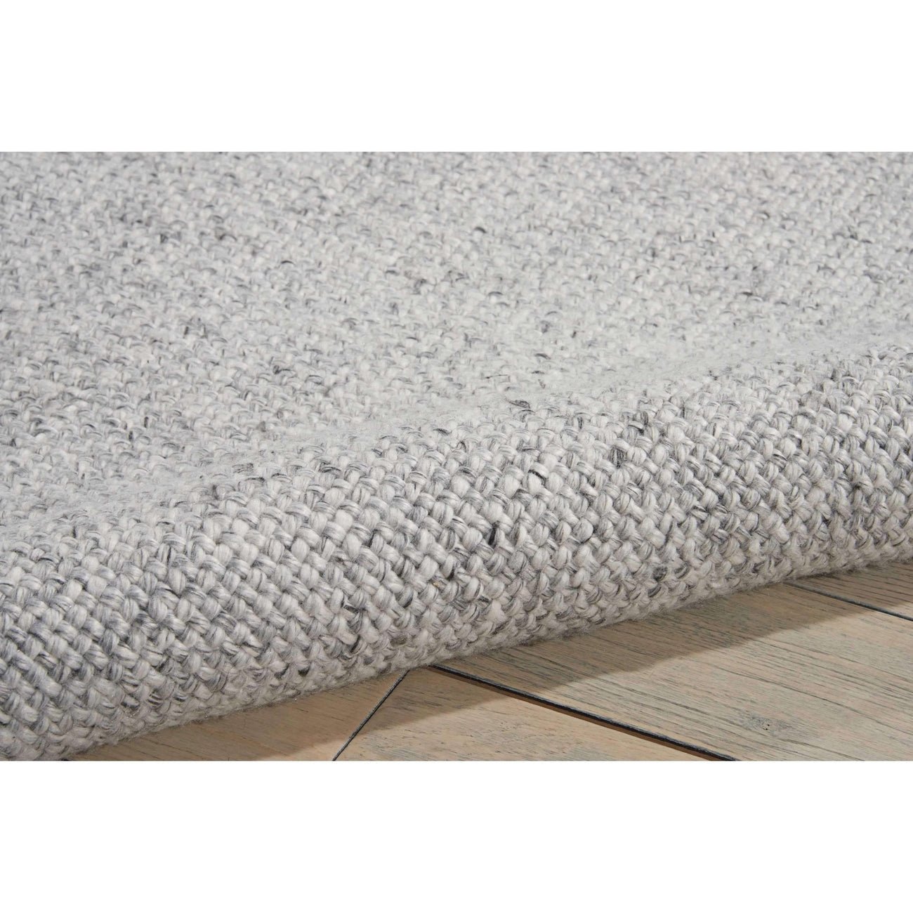 Tobiano TOB01 Silver Area Rug by Calvin Klein