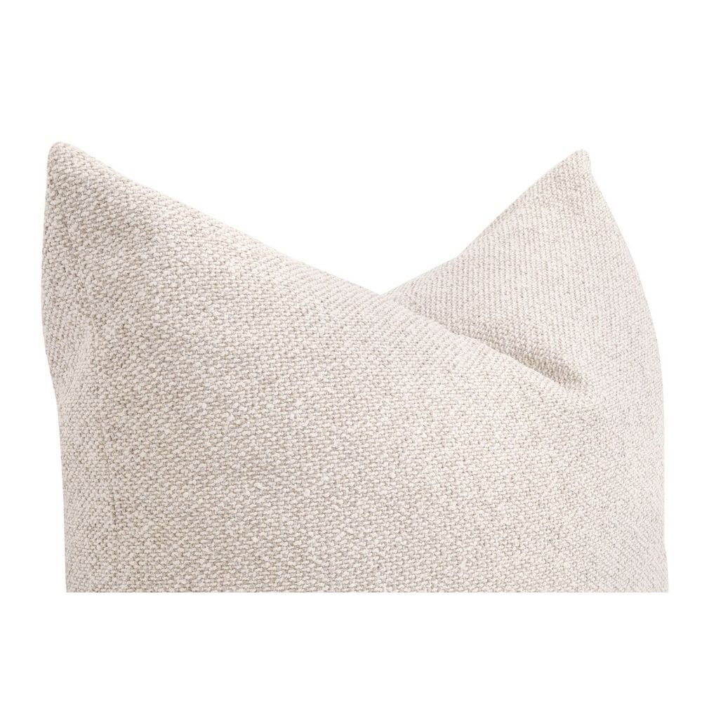 Alternate view of The Basic 34" Essential Dutch Pillow, Set of 2 in ivory and oatmeal.