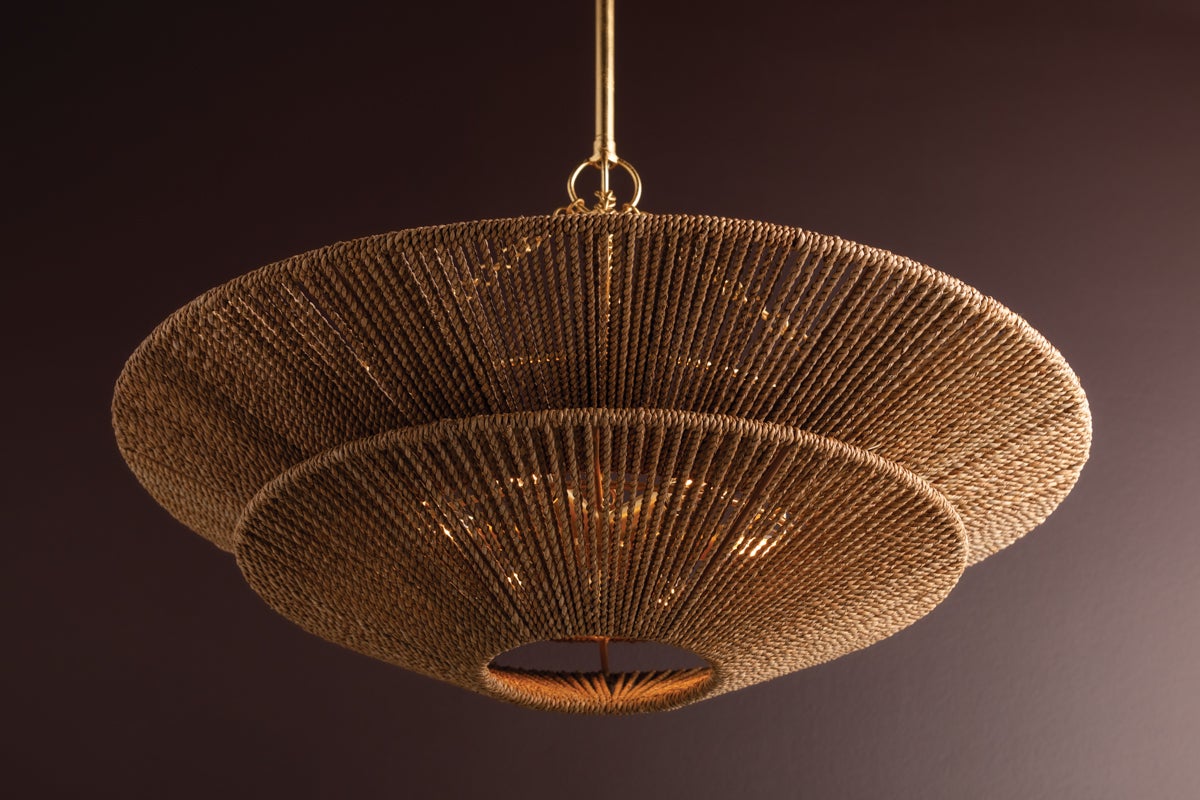 Tropea Pendant - Gold Leaf 6 Lights