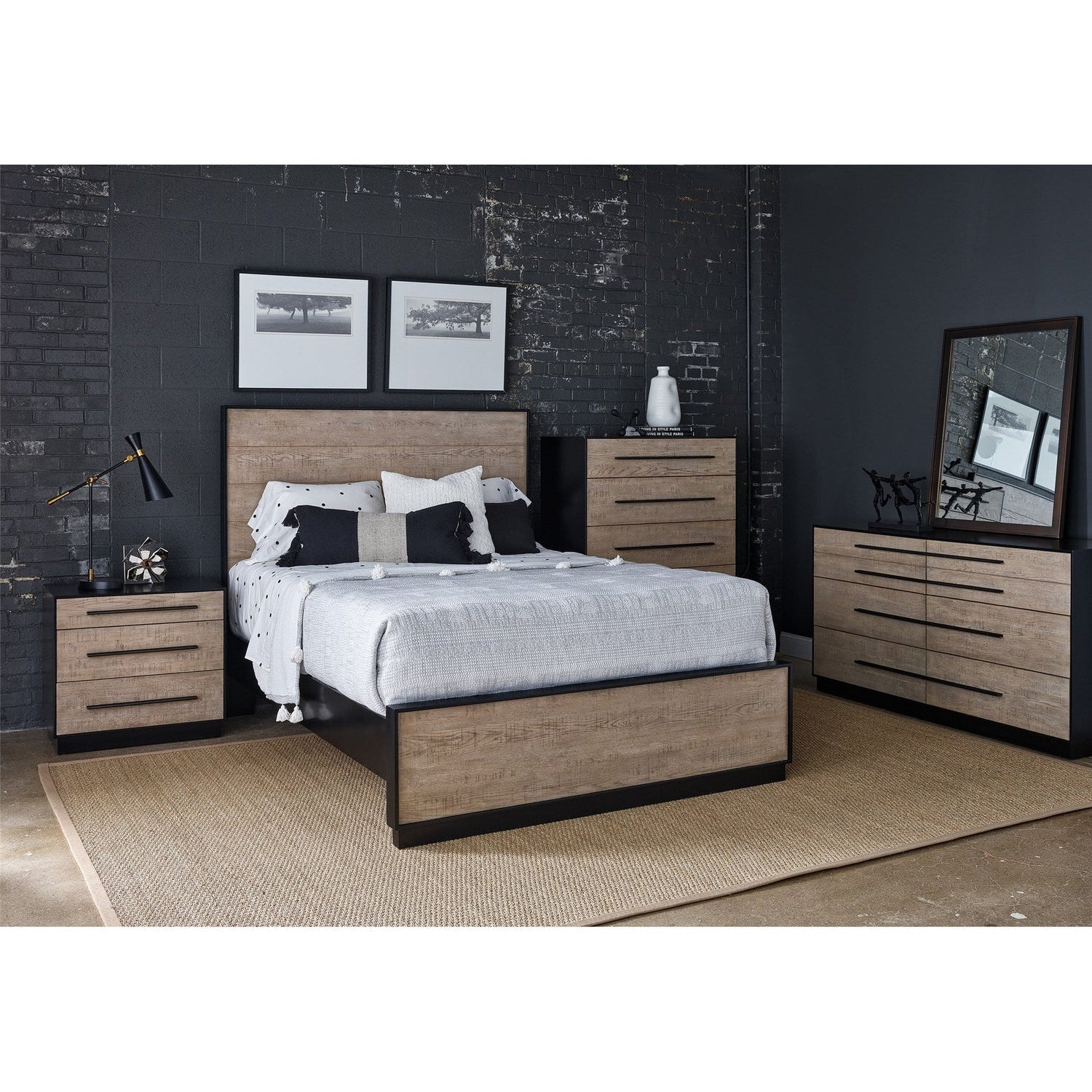 Calloway Queen Bed-Universal Furniture-UNIV-U008250B-Beds-2-France and Son