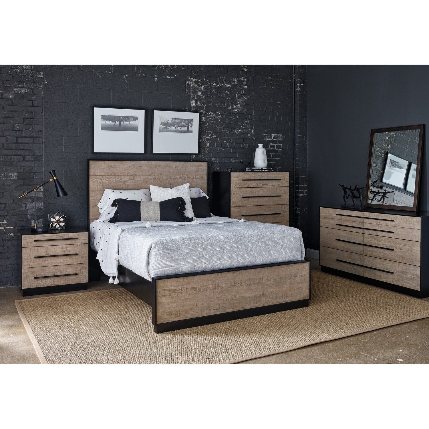 Calloway Bed - King-Universal Furniture-UNIV-U008260B-Beds-1-France and Son