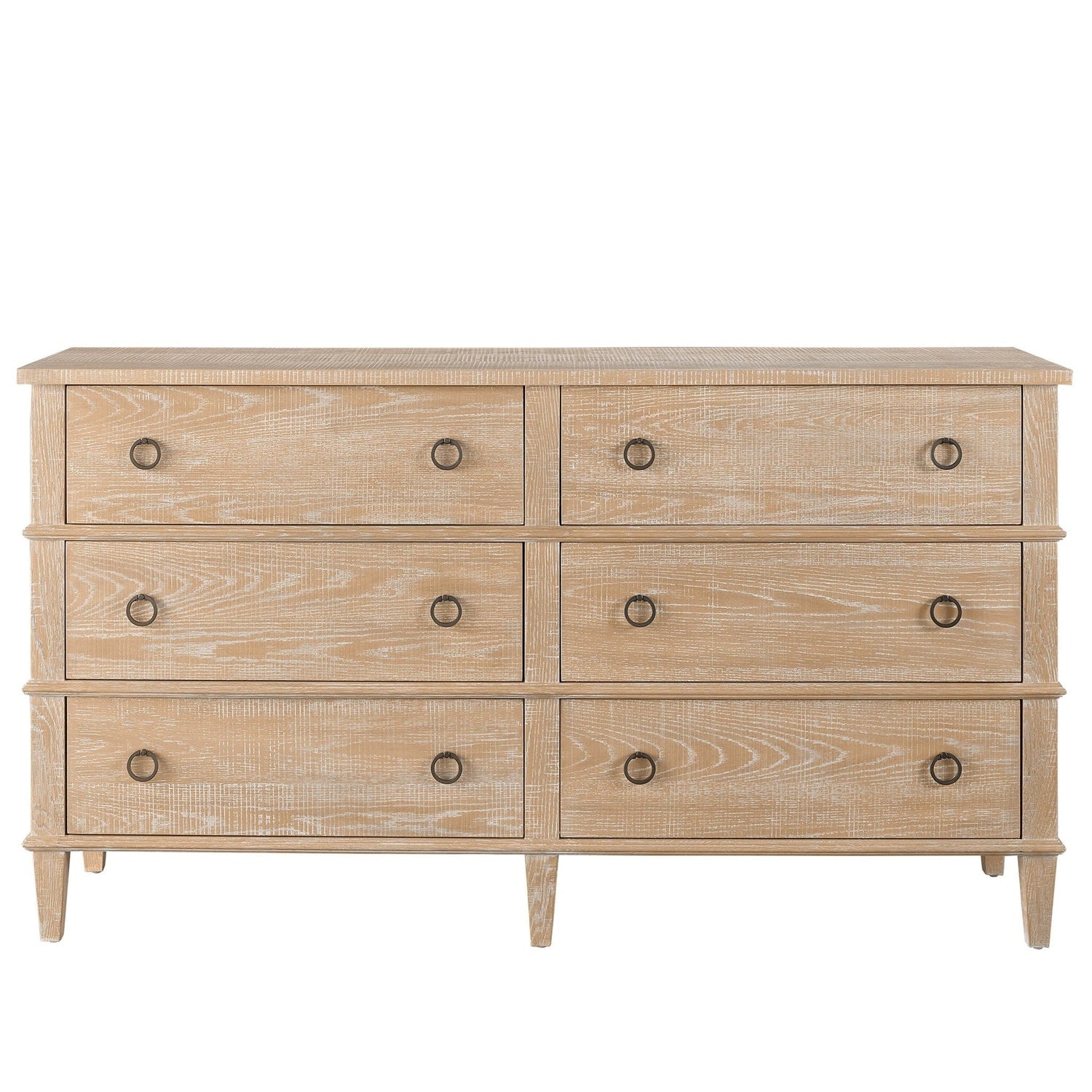 Modern Farmhouse Six Drawer Dresser-Universal Furniture-UNIV-U011D040-DressersNatural-2-France and Son