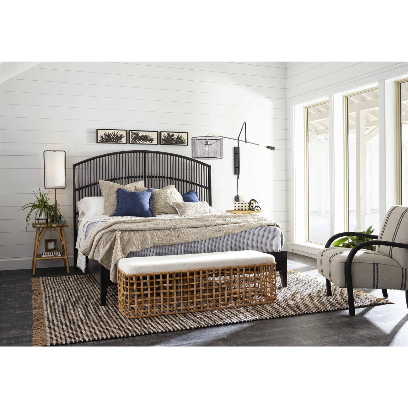 Getaway Blackadore Caye Bed-Universal Furniture-UNIV-U033B220B-BedsKing-3-France and Son