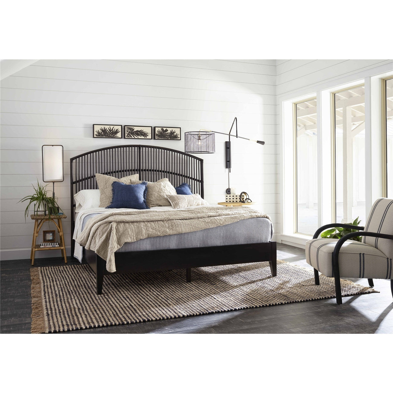 Getaway Blackadore Caye Bed-Universal Furniture-UNIV-U033B220B-BedsKing-2-France and Son