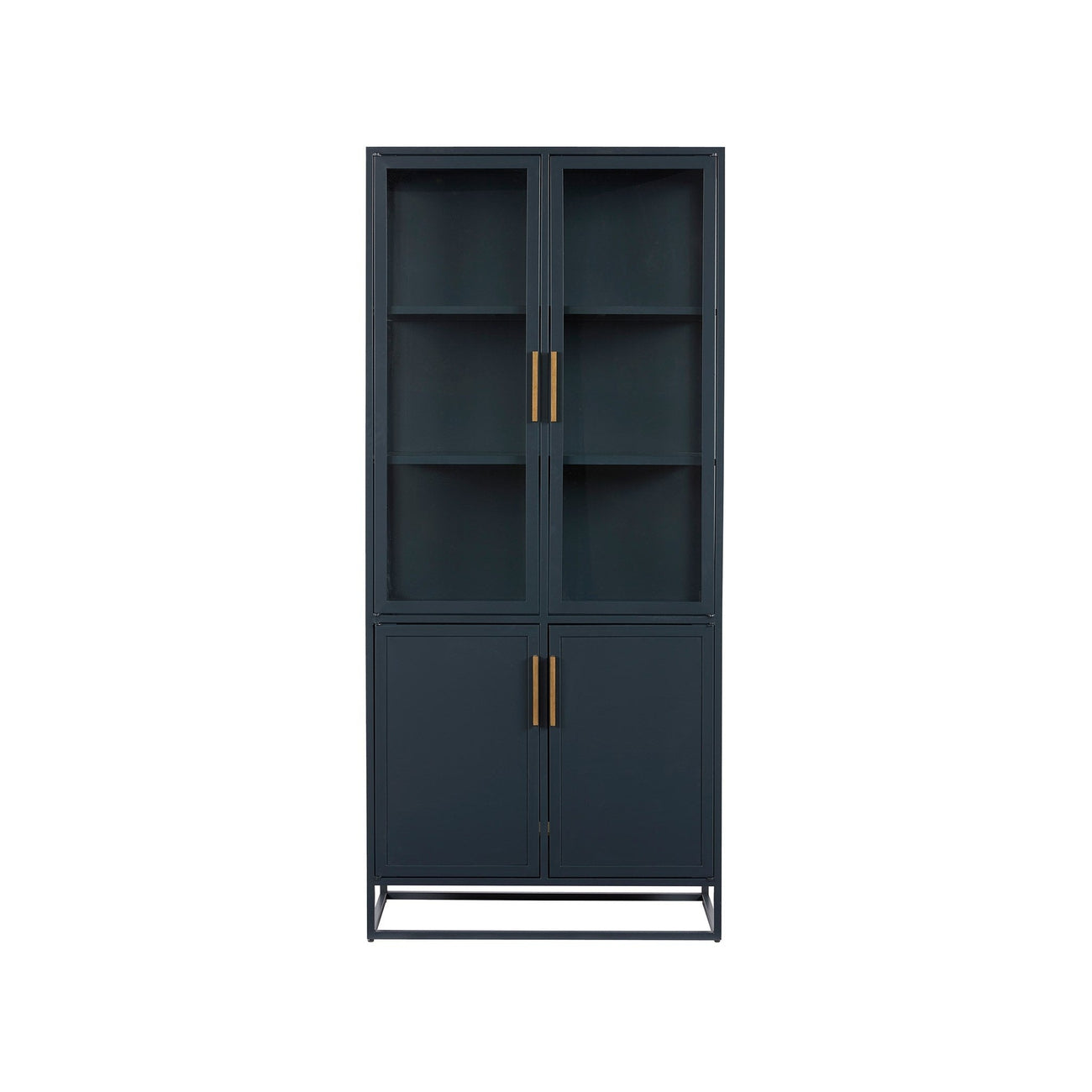 Getaway Santorini Tall Metal Kitchen Cabinet-Universal Furniture-UNIV-U033C676-Bookcases & Cabinets-4-France and Son