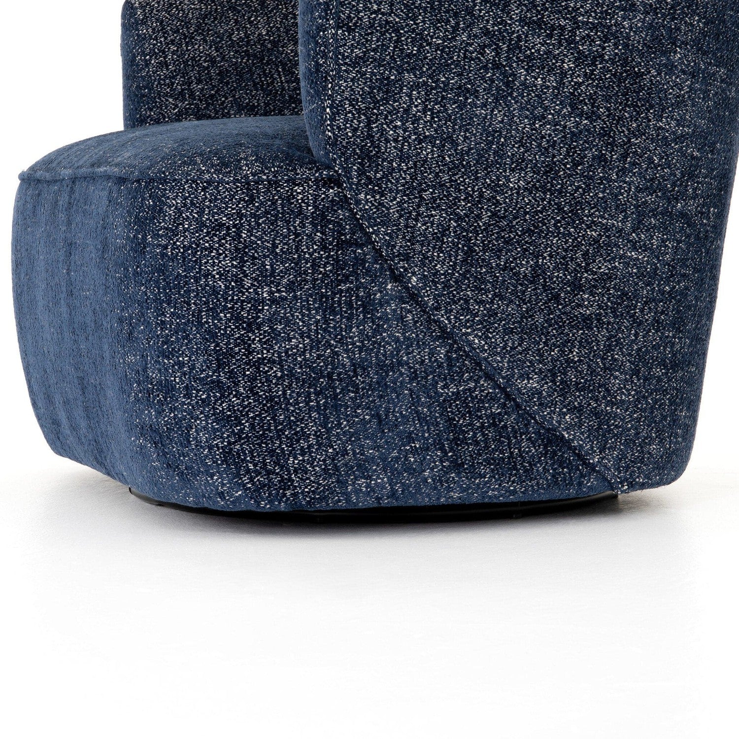 Mila Swivel Chair - Comal Azure