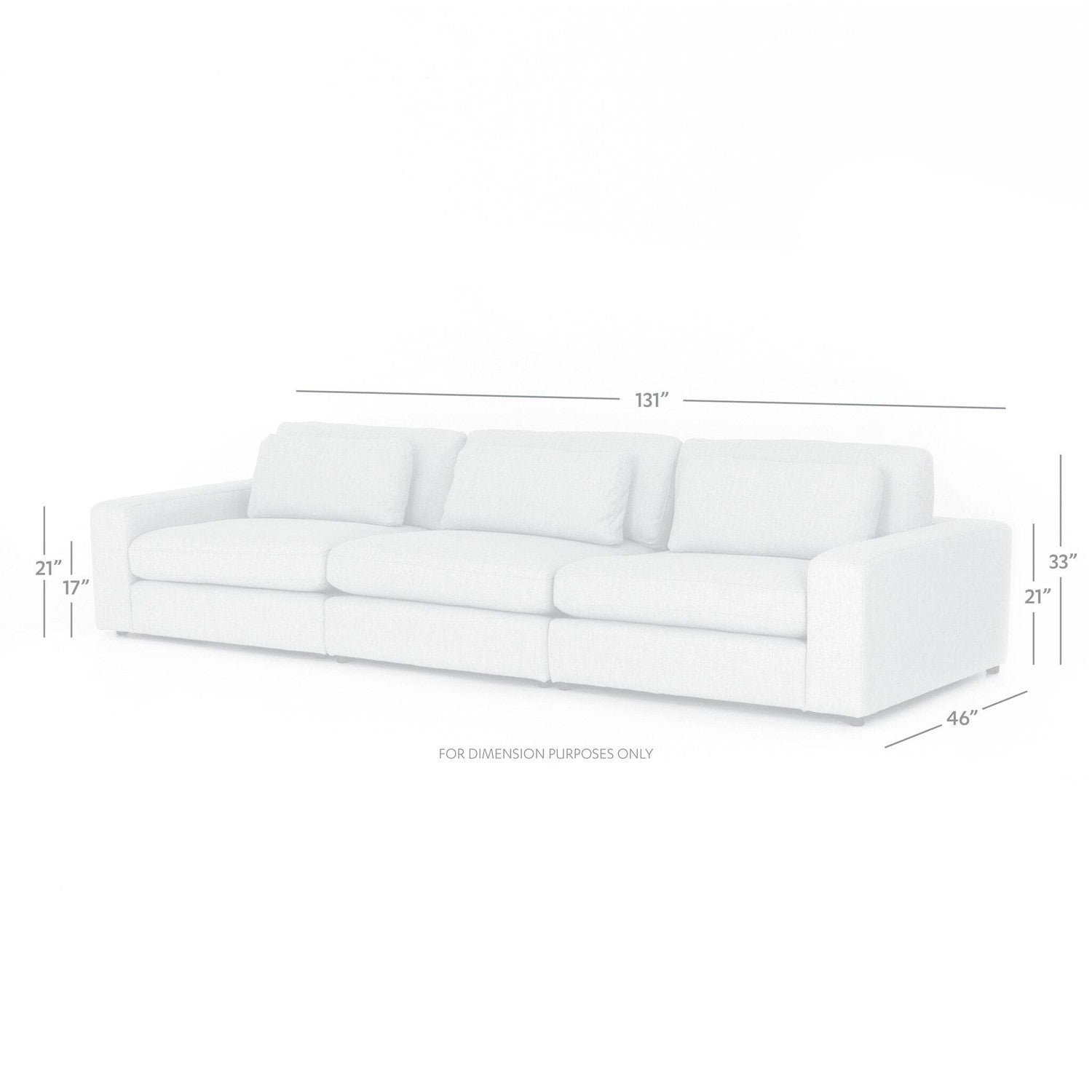 Bloor 3-Piece Sectional - Essence Natural