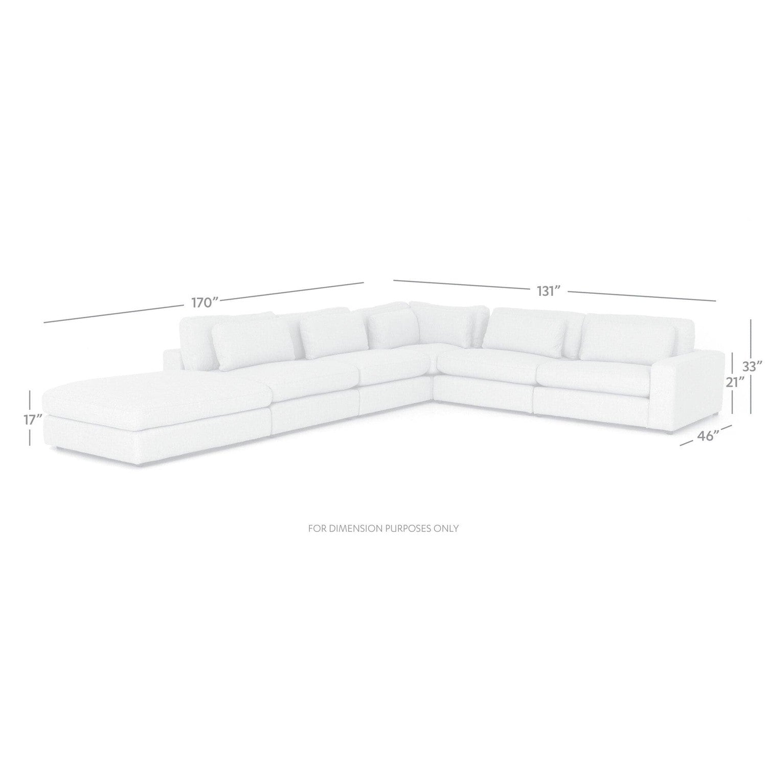 Bloor 5-Piece Sectional - Essence Natural