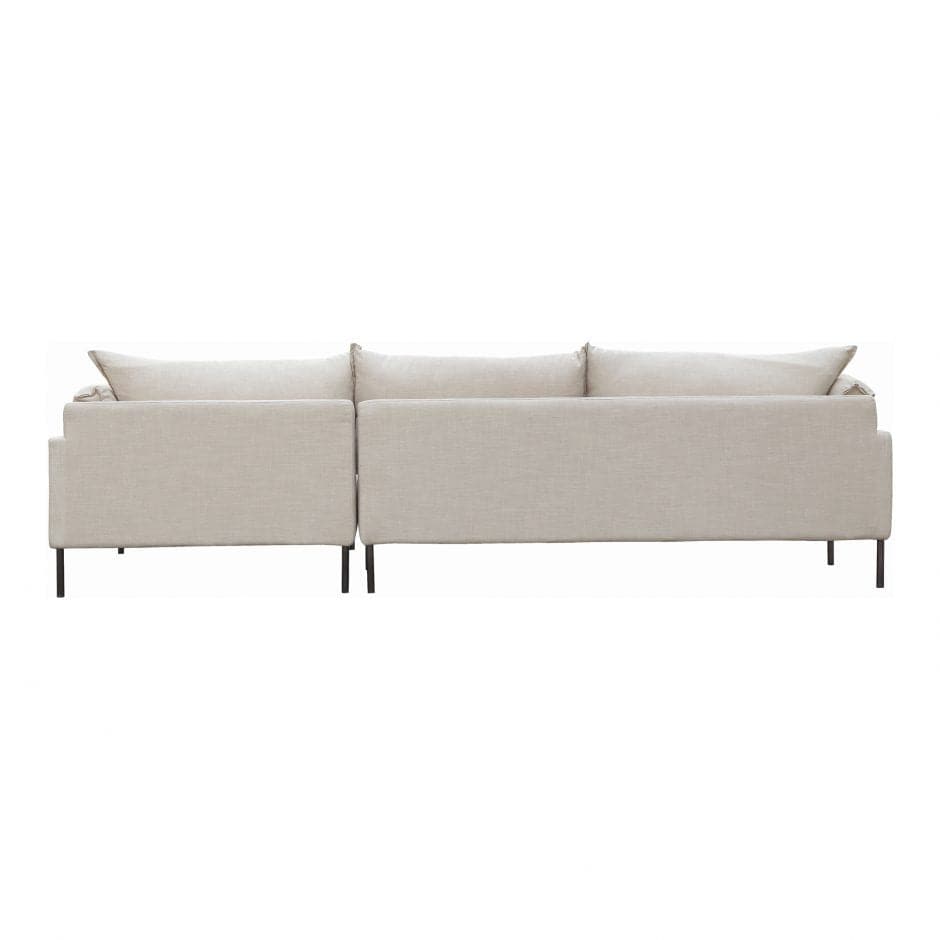 Jamara Sectional Left Light Grey-Moes-MOE-UB-1016-29-L-Sofas-5-France and Son